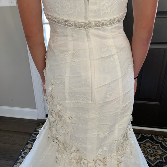 Oleg Cassini Wedding Dress- brand new with tags - Picture 6 of 8